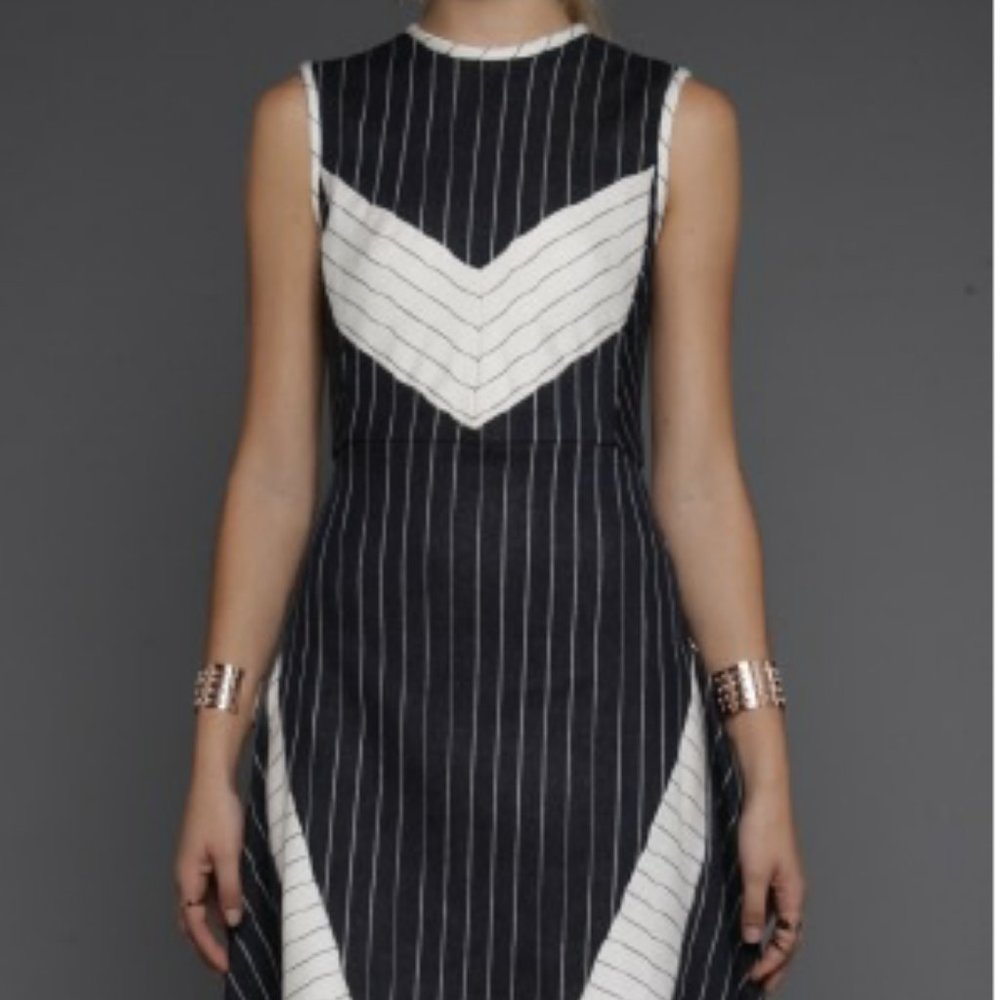 Wai Ming Joy Pinstripe Dress